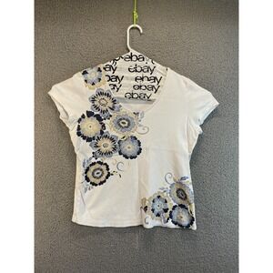 The  Collection Debenham  White Short Sleeve T-shirt  Size‎ 16